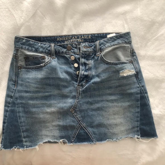 Mini Jean Skirt - Picture 2 of 4